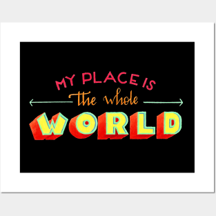 The whole world Posters and Art